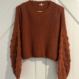 Cropped sweater